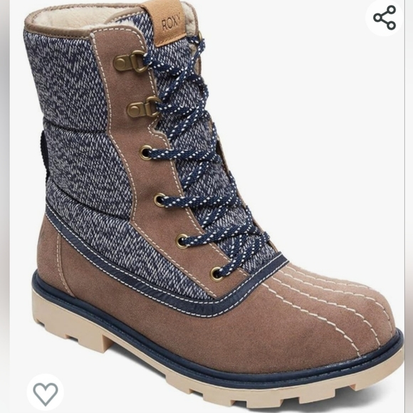 Roxy Nikko winter boots 8.5 great condition worn 1 season - Picture 1 of 5
